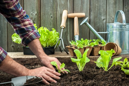 Training for safe use of gardening tools and equipment